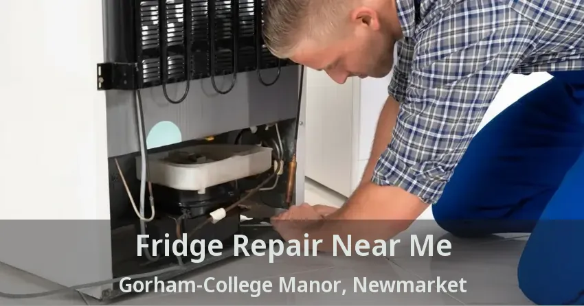 Fridge Repair Near Me Gorham-College Manor, Newmarket - ON