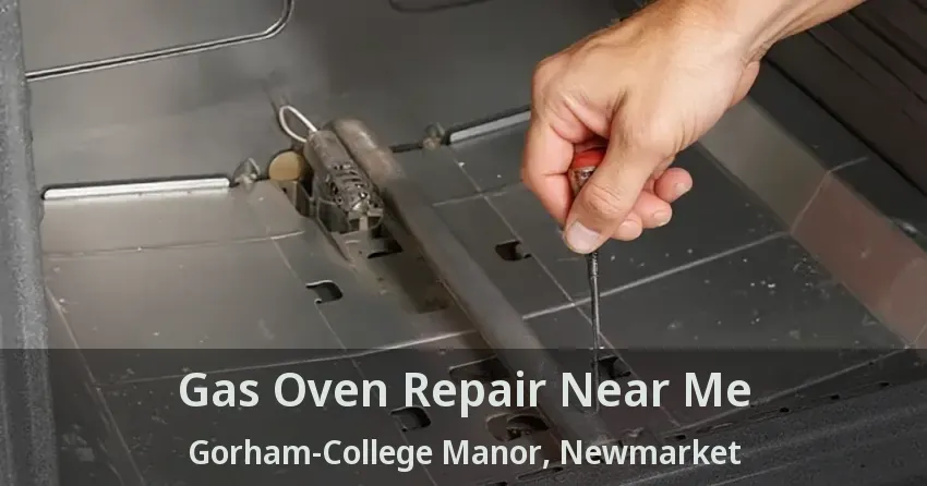 Gas Oven Repair Near Me Gorham-College Manor, Newmarket - ON