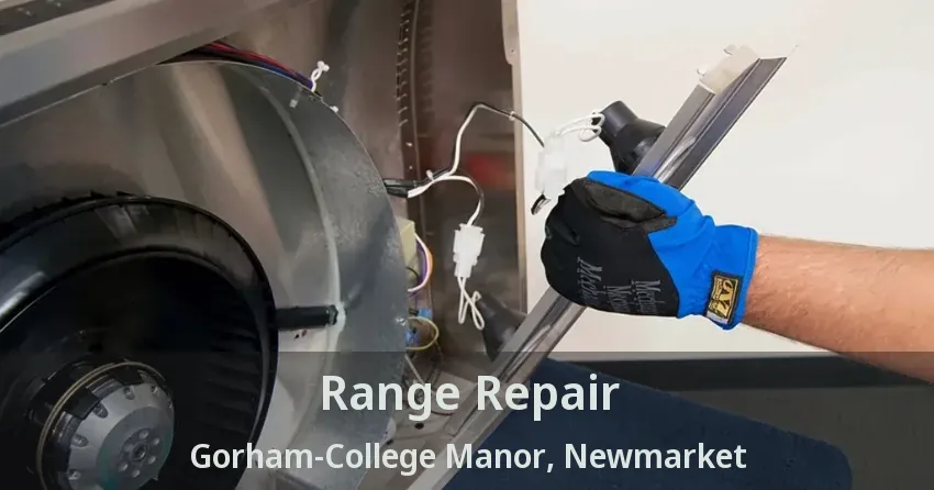 Range Repair Gorham-College Manor, Newmarket - ON