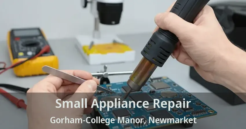 Small Appliance Repair Gorham-College Manor, Newmarket - ON